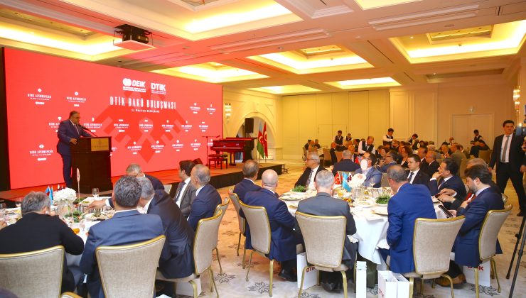 Dünya Türk İş Konseyi, iş insanları ve devlet yetkililerini Bakü’de buluşturdu: Etkinliğe Fikri Ataoğlu da katıldı