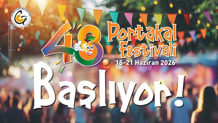 48. Güzelyurt Portakal Festivali pazartesi başlıyor