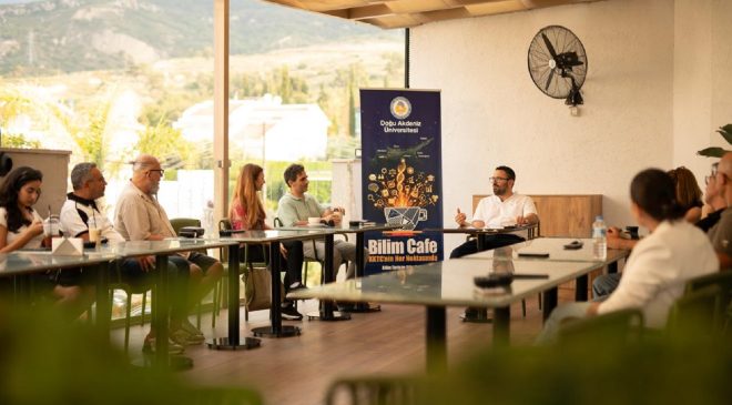 DAÜ İletişim Ofisi Girne’de kripto paralarla ilgili söyleşi düzenledi