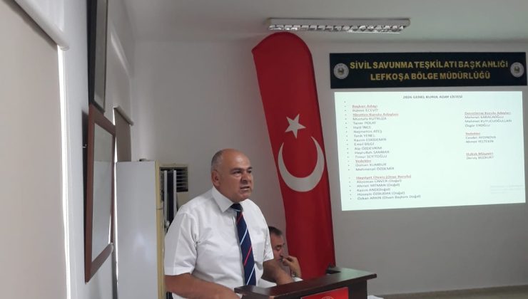 Kıbrıs Türk Emekli Subaylar Derneği Başkanı Bülent Ecevit oldu