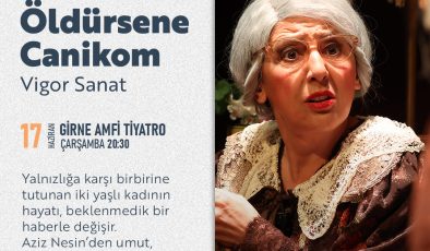 “Hadi Öldürsene Canikom” oyunu yarın Girne Amfi Tiyatro’da sahnelenecek