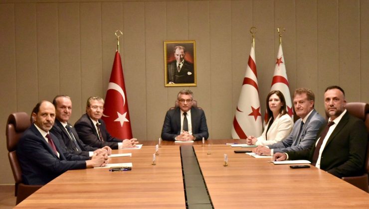 Siyasi Partiler Konseyi Cumhurbaşkanlığında toplandı