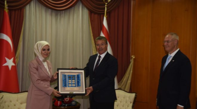 Başbakan Üstel, Türkiye Aile Bakanı Göktaş’ı kabul etti