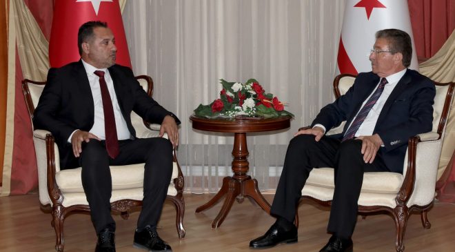 Başbakan Üstel KTSYD heyetini kabul etti