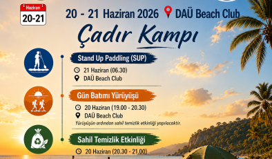 Patika Doğa Sporları Derneği ile EMU SUP Club “Doğaya Dokun, İz Bırakma” temasıyla etkinlik düzenliyor