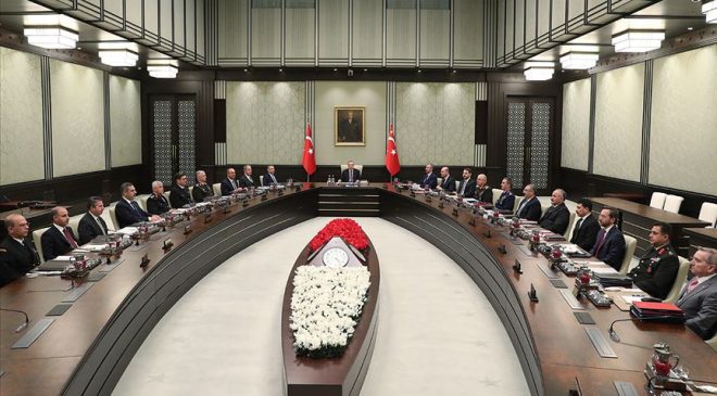 Türkiye Milli Güvenlik Kurulu toplantısı sona erdi