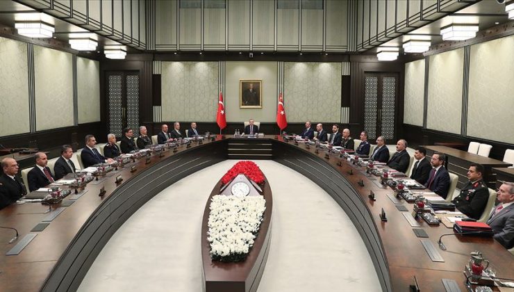Türkiye Milli Güvenlik Kurulu toplantısı sona erdi