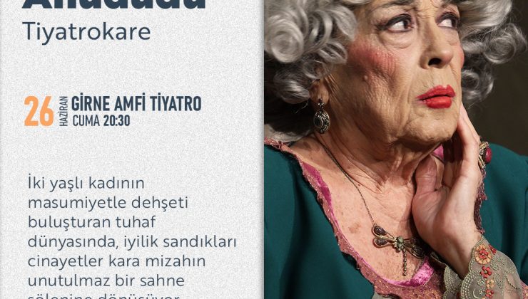 Kıbrıs Tiyatro Festivali kapsamında “Ahududu” oyunu sahnelenecek