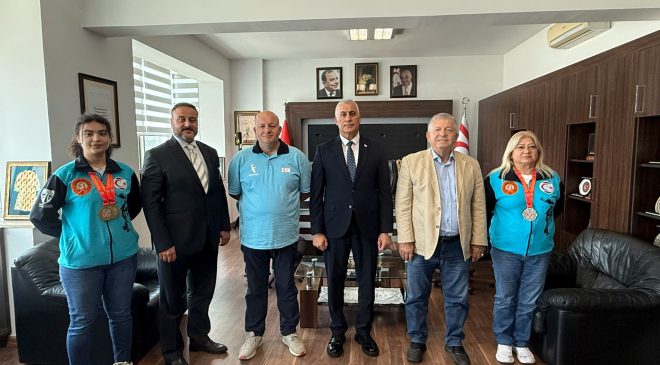 Amcaoğlu, 2026 Dünya Budo Kupası şampiyonu kadın sporcuları kabul etti