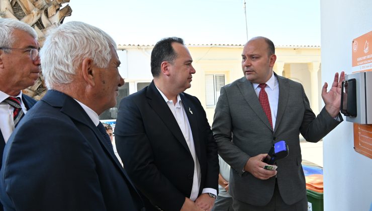 Manisa Büyükşehir Belediyesi’nden kardeş belediye Güzelyurt’a ziyaret