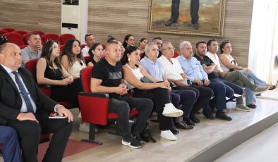 Lefke Gazi Lisesi’nin yeni binasıyla ilgili bilgilendirme toplantısı yapıldı