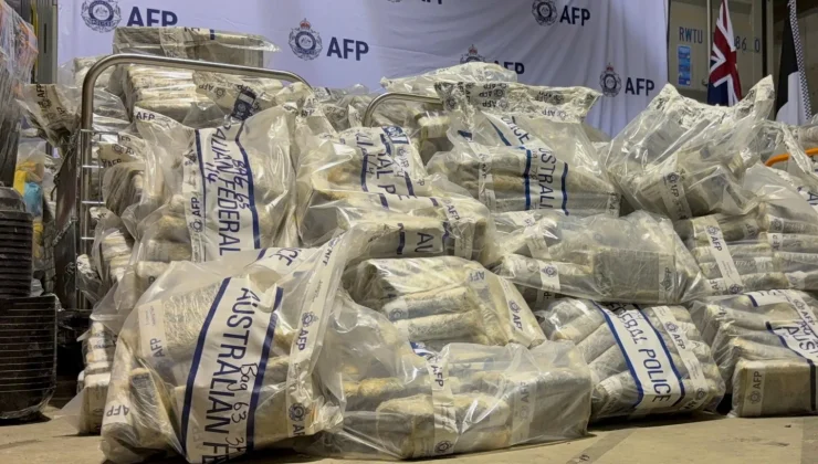 Avustralya tarihinin en büyük uyuşturucu operasyonu: 2,7 ton kokain ele geçirildi