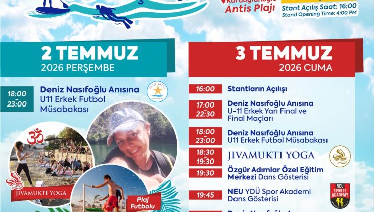 Karaoğlanoğlu Spor Oyunları ve Deniz Şenliği başlıyor