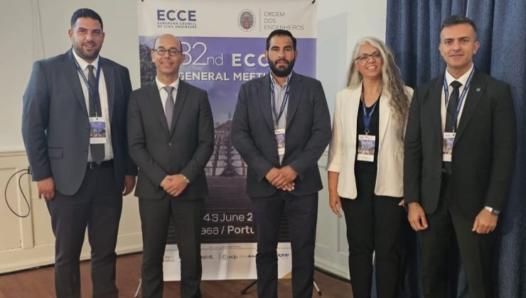 İnşaat Mühendisleri Odası, 82. ECCE Genel Kurul Toplantısı’nda temsil edildi
