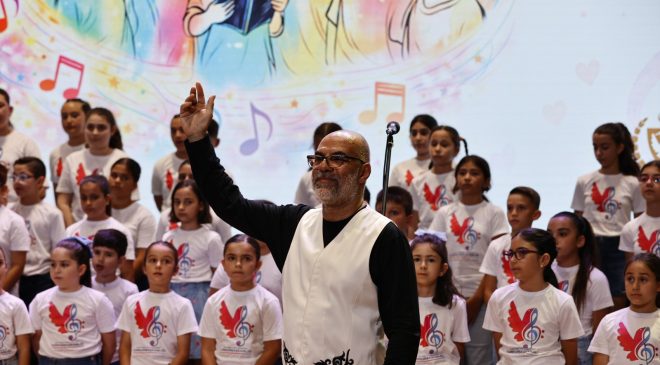 Cumhurbaşkanlığı Çoksesli Çocuk Korosu ilk konserini verdi