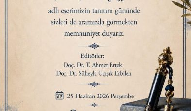 “Kuzey Kıbrıs Türk Cumhuriyeti Coğrafyası” adlı kitabın tanıtımı yapılacak