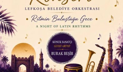 Lefkoşa Belediye Orkestrası sezonu Latin Konseri ile kapatıyor