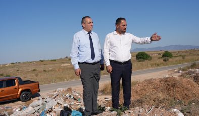 Yıldırım Köyü çöplüğünde rehabilitasyon çalışmaları başlatıldı