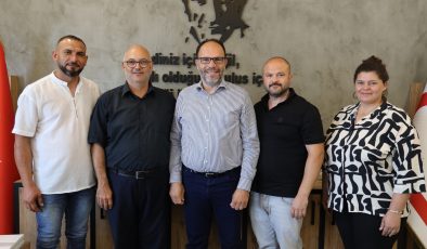 TAM Parti heyetinden İskele Belediye Başkanı Sadıkoğlu’na ziyaret