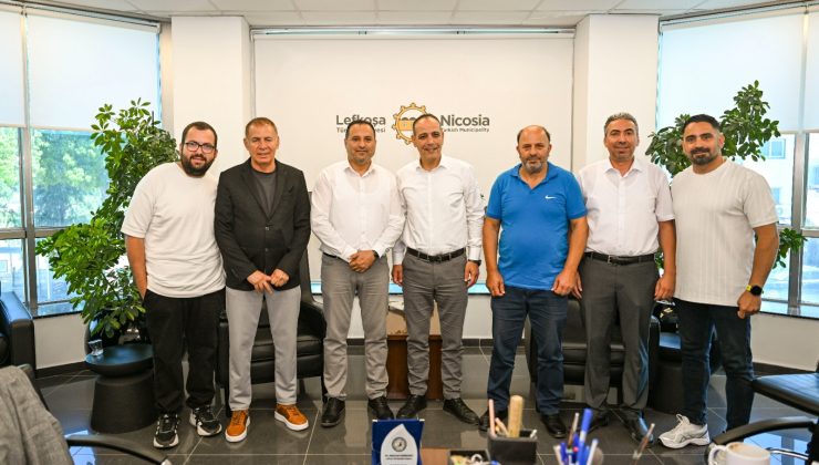 LTB Başkanı Harmancı, KTSYD’yi kabul etti