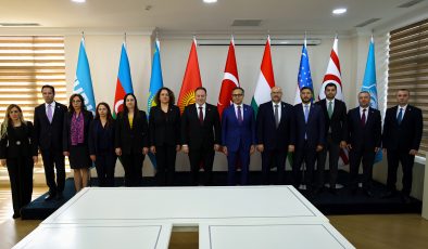 Öztürkler, TÜRKPA Genel Merkezi’ni ziyaret etti… “KKTC’nin Türk dünyasındaki temsili daha da güçlenmeli”