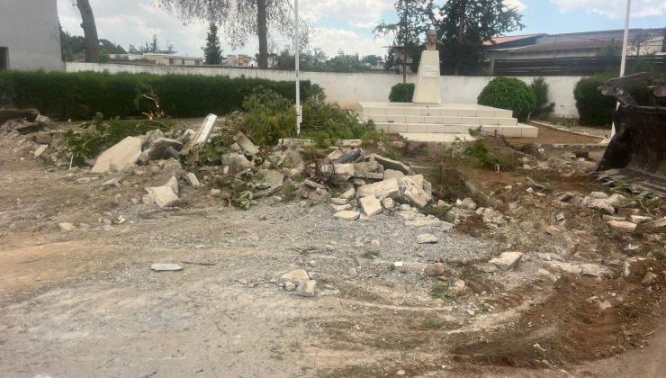 Paşaköy’deki Atatürk Büstü ve çevresi yenileniyor