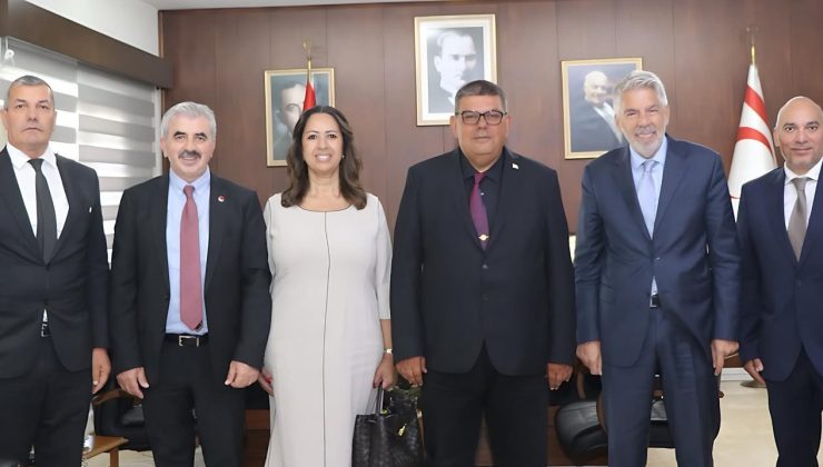 Berova, Vodafone Türkiye ve Telsim heyetini kabul etti