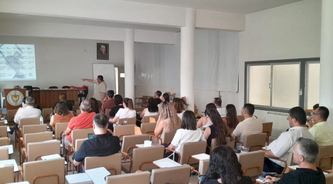Ulaştırma Bakanlığı ve bağlı dairelerin personeli eğitime katıldı
