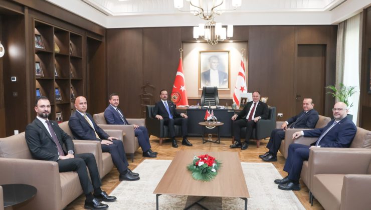 Öztürkler, AK Parti Genel Başkan Yardımcısı ve Türk Devletleri ile İlişkiler Başkanı Kürşad Zorlu’yu kabul etti