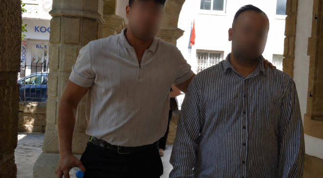 amme fesatçılığı suçundan tutuklanan R. M. mahkemeye çıkarıldı.