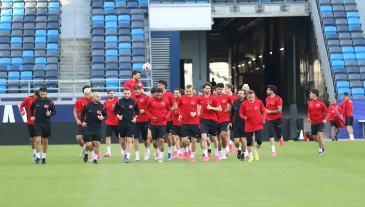 Milli Takım, Los Angeles’taki ilk antrenmanını yaptı