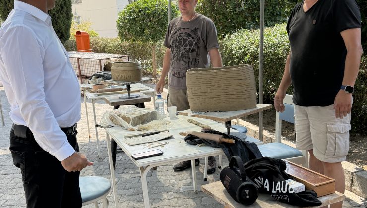 XI. Uluslararası Akdeniz Pişmiş Toprak Sempozyumu Lapta’da başladı