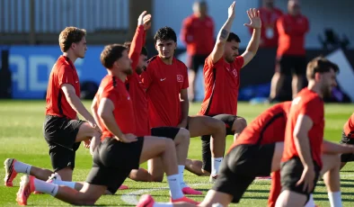 A Milli Futbol Takımımız Kanada’daki ilk idmanını yaptı