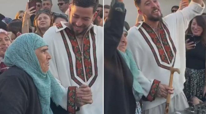 Dünyaca ünlü DJ Mahmut Orhan köyünde konser verdi