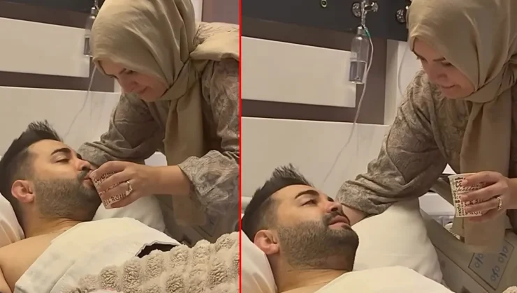Eşi bir an olsun yanından ayrılmadı! Kadir Ezildi hastaneden paylaştı