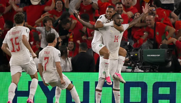 Hollanda’yı saf dışı bıraktılar! Fas, Dünya Kupası’nda son 16’da