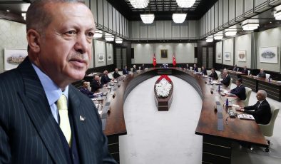 Kabine bugün Beştepe’de toplanıyor!