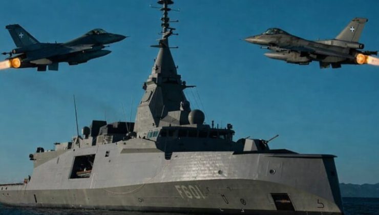 Palmas’tan Yunan F-16 uçakları ve fırkateynine ilişkin açıklama