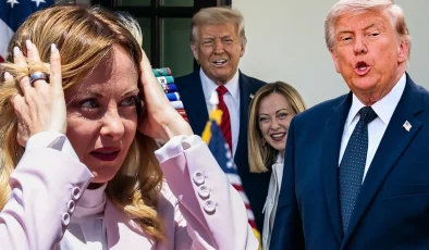 Meloni’nin sözleri Trump’ı kızdırdı! “Teşekkürler almayayım”