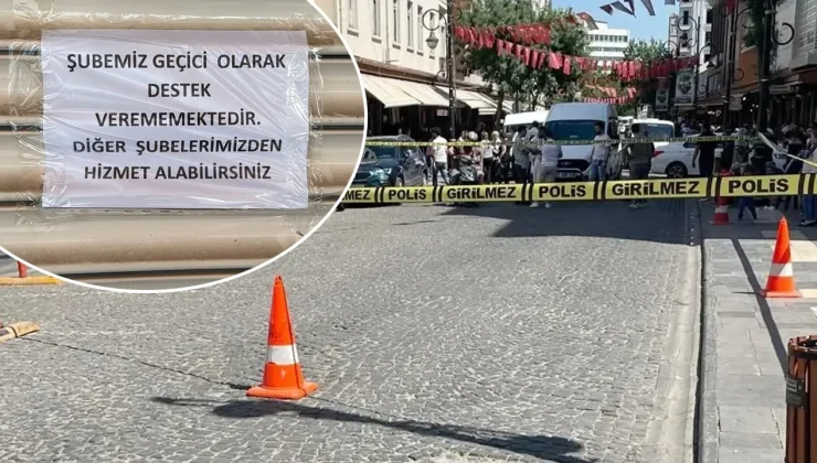 Rahmi Koç’un sözlerinin ardından… Bu kez de banka şubesine silahlı saldırı