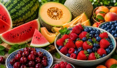 Sıcaklarda bu meyveleri bolca tüketin! Vücudun sıvı ihtiyacını destekliyor…