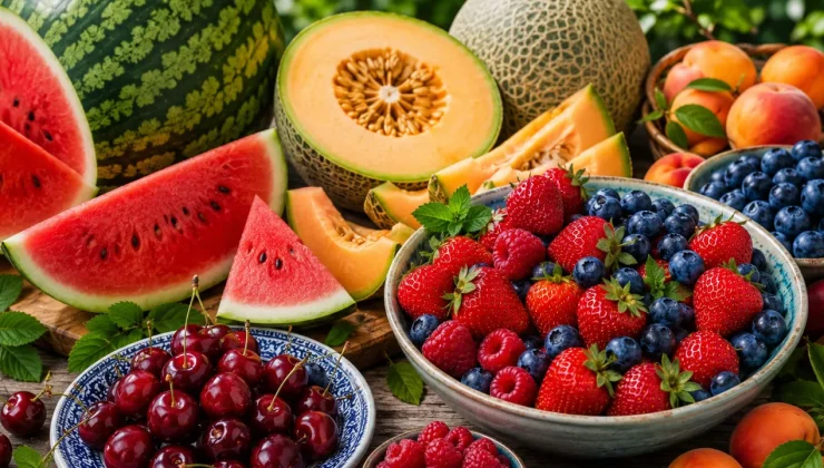 Sıcaklarda bu meyveleri bolca tüketin! Vücudun sıvı ihtiyacını destekliyor…