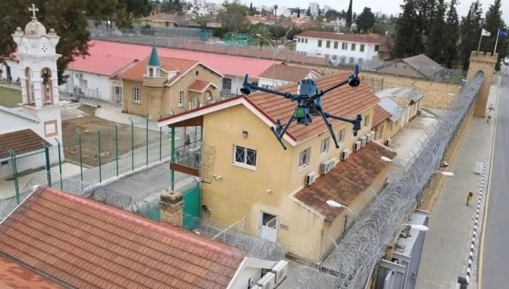 Rum merkezi cezaevindeki mahkumlara insansız hava aracıyla uyuşturucu madde atılmaya çalışıldı