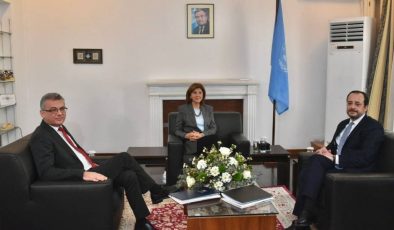 Holguin’in liderlerle gerçekleştirdiği görüşme….Rum basınına yansımaları