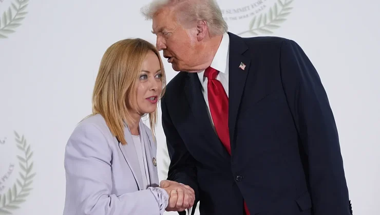 Europe Europe News Trump attacks Meloni before Nato summit in Ankara: ‘Needs a restraining order’