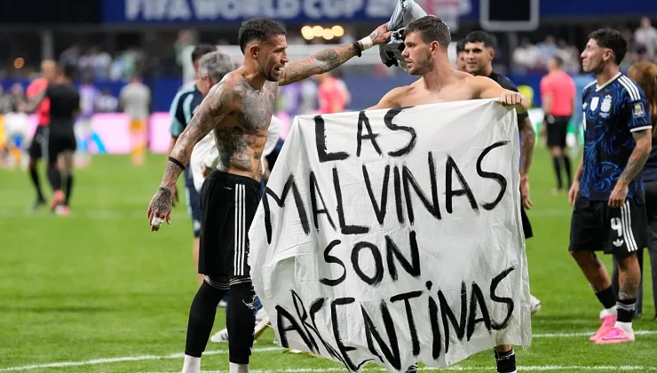 Argentina risk FIFA fine for ‘Las Malvinas’ banner