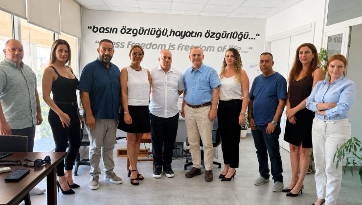 Bay-Sen Gazteciler Birliği’ni ziyaret etti