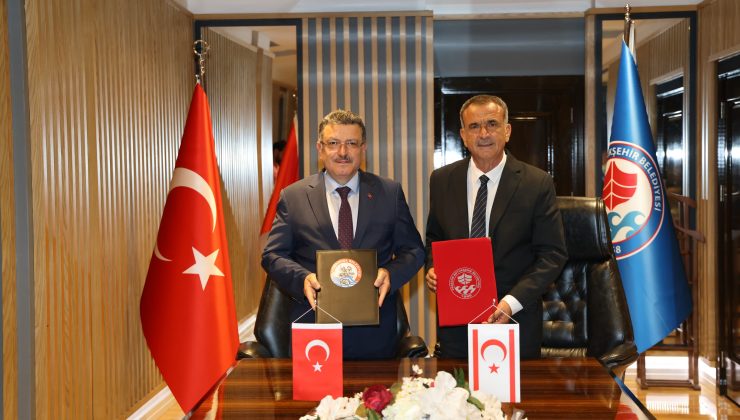 Gazimağusa Belediyesi ile Trabzon Büyükşehir Belediyesi arasında “Kardeş Şehir Protokolü” imzalandı