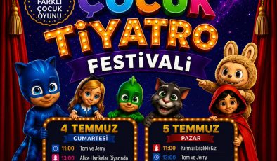 Çocuk Tiyatro Festivali düzenleniyor