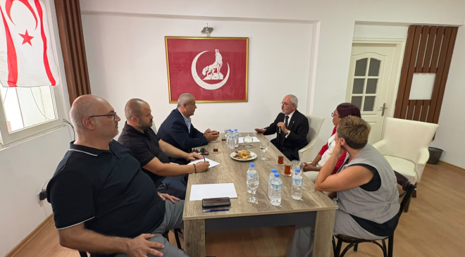 TAM Parti heyetinden MDP’ye ziyaret